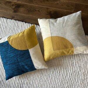 West Elm Throw Pillows